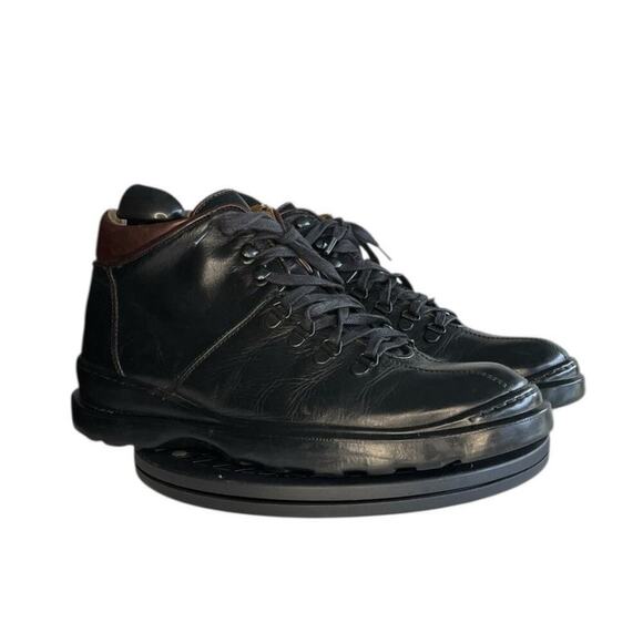 Mens Coach Aaron Mens Size 8.5D Leather Chukka Ankle Boots Black main image 4